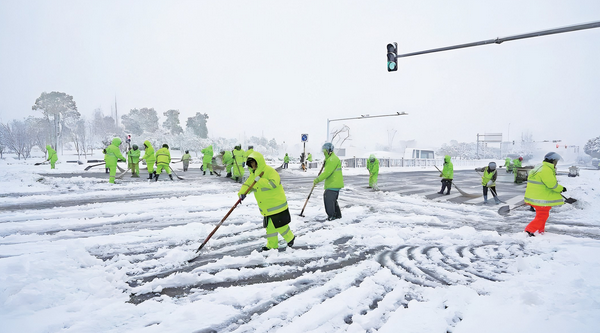 江投集团各企业迎风雪保供保产保服务